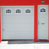 White customizable modern garage door
