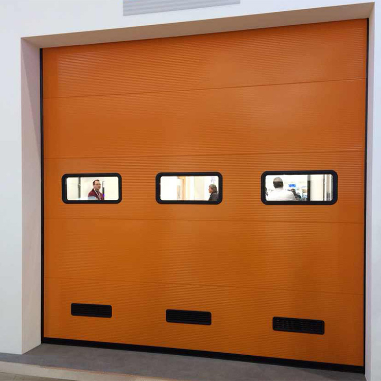 Factory wholesale high-performance sectional lndostrial door