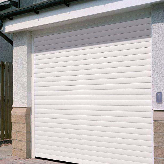 Factory direct sales of white polyurethane filled roller shutter doors