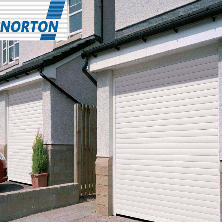 Factory direct sales of white polyurethane filled roller shutter doors