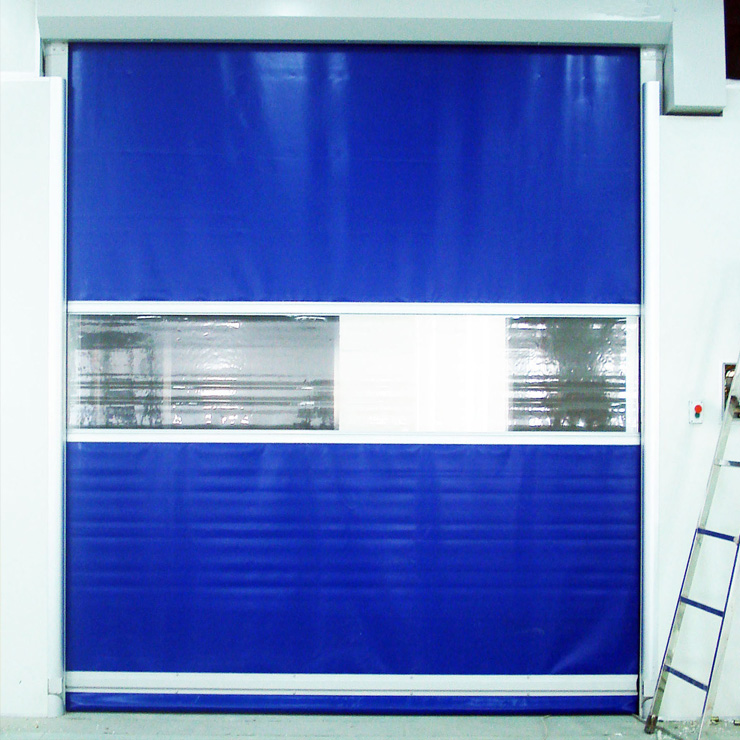 Factory direct sales of blue fast rolling shutter doors