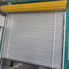Yellow customized stainless steel rolling shutter door factory direct sales