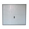 White square style civil pinch-proof hand electric steel garage door
