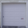 Pressure square style villa home garage door