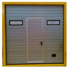 Commercial garage doors come with side opening and perspective windows